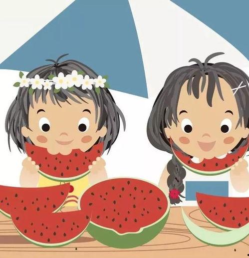 女生头像真人吃瓜动漫,一场视觉与味觉的双重盛宴